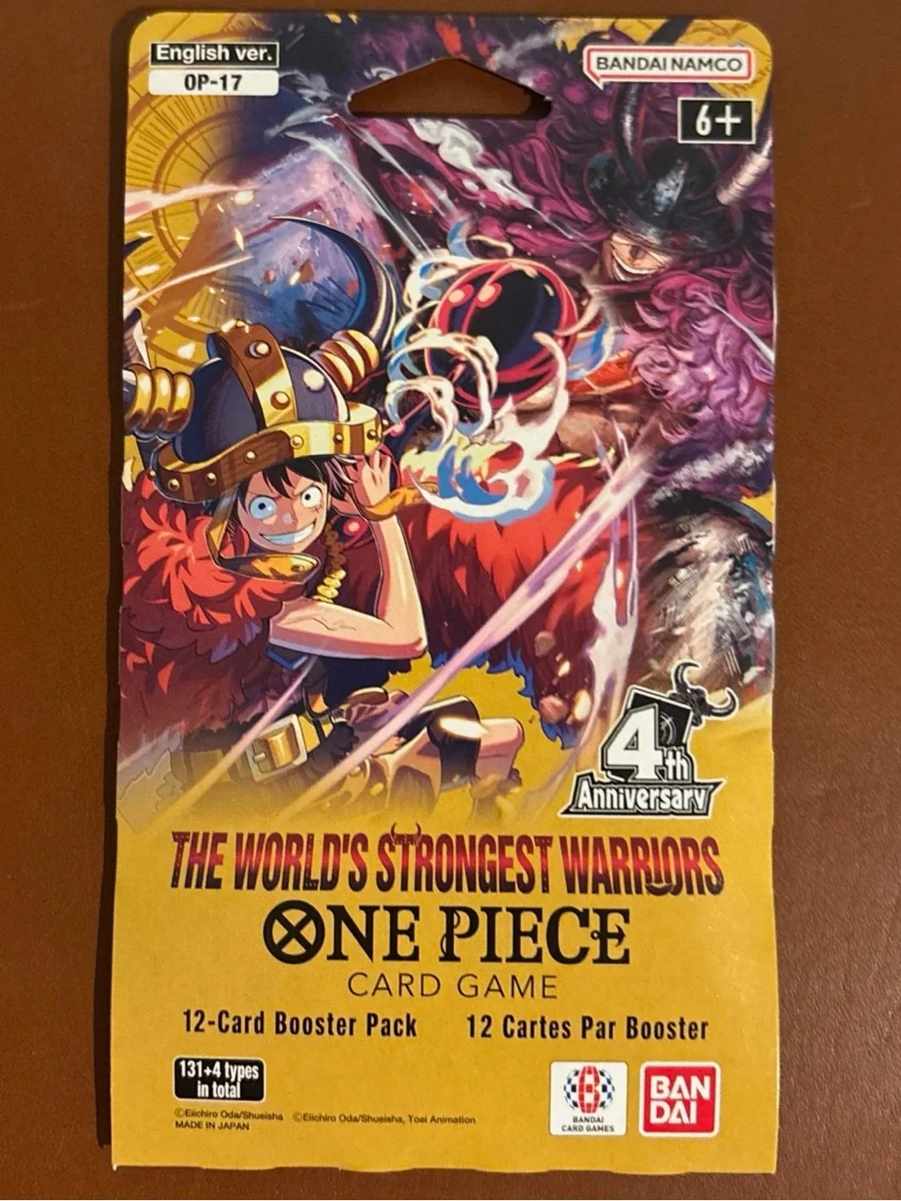 One Piece Card Game OP-17 Booster Pack Sealed TCG Elbaf Arc Anime Manga Collect